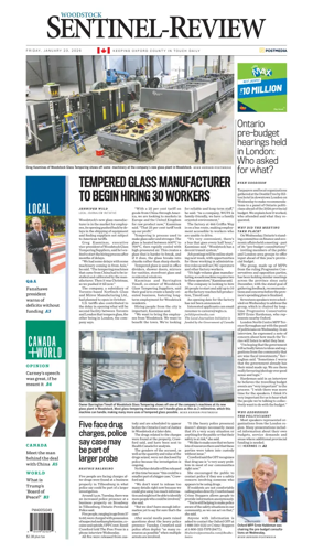 Cover of Sentinel-Review (Woodstock)