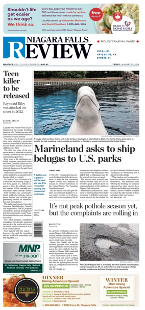 Cover of The Niagara Falls Review