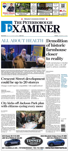 Cover of The Peterborough Examiner