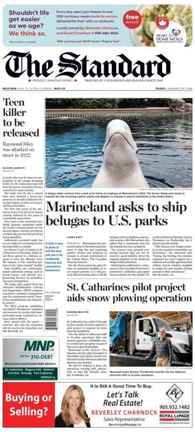 Cover of The Standard (St. Catharines)