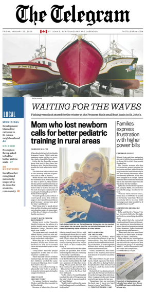 Cover of The Telegram (St. John's)