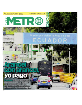 Cover of Publimetro Colombia