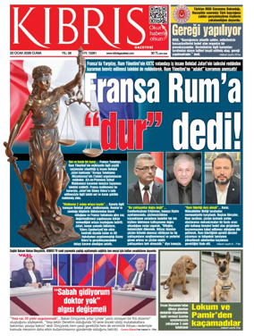 Cover of Kibris Gazetesi