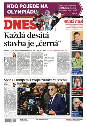 Cover of Dnes Prague Edition