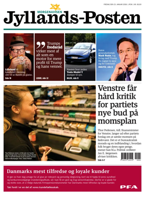 Cover of Jyllands-Posten