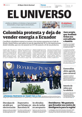 Cover of El Universo