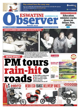 Cover of Eswatini Observer
