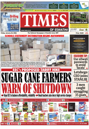 Cover of Times of Eswatini