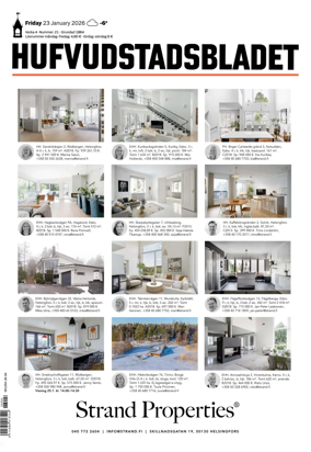 Cover of Hufvudstadsbladet