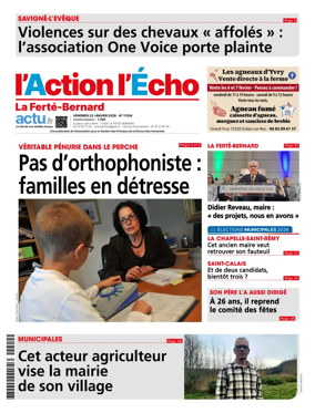 Cover of l'Action l'Echo (La Ferte-Bernard)