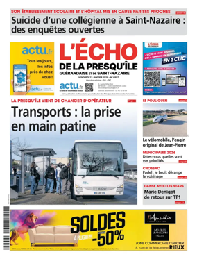 Cover of L'Echo de la Presqu'ile (PG)
