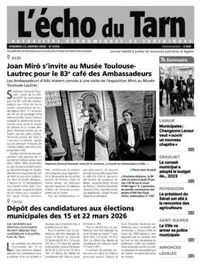 Cover of L’echo du Tarn