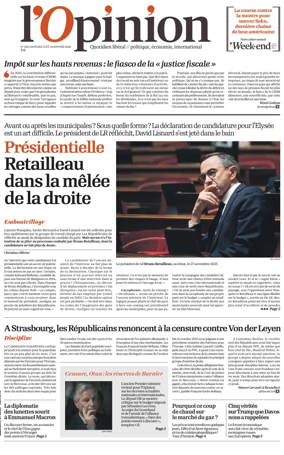 Cover of L'Opinion