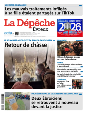 Cover of La Depeche Evreux