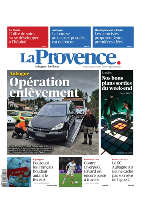 Cover of La Provence Aubagne-La Ciotat
