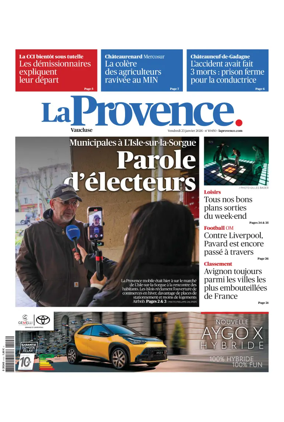 Cover of La Provences Vaucluse