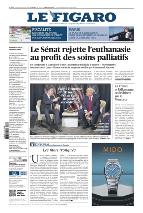 Cover of Le Figaro