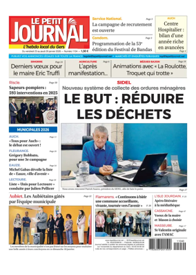 Cover of Le Petit Journal - L'hebdo local du Gers