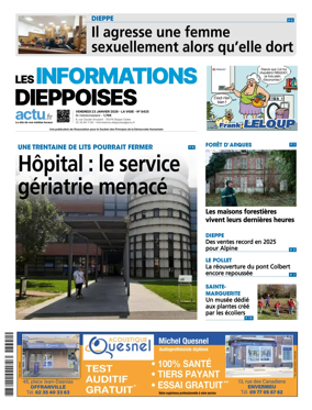 Cover of Les Informations Dieppoises