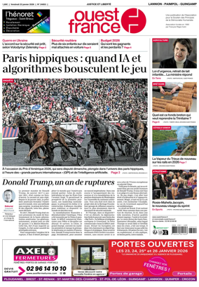 Cover of Ouest-France (Lannion / Paimpol / Guingamp)