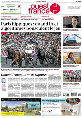 Cover of Ouest France (Manche)