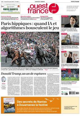 Cover of Ouest France (Pays d'Auge)