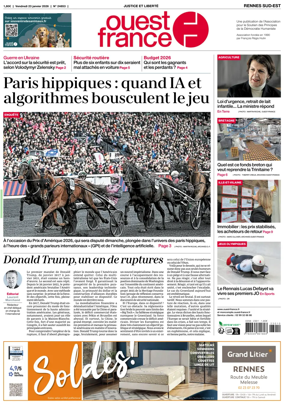Cover of Ouest-France (Rennes Sud-Est)