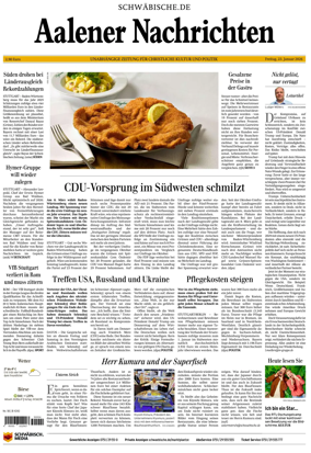 Cover of Aalener Nachrichten