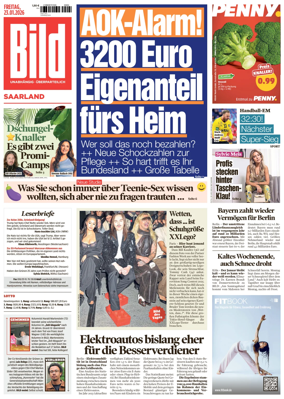 Cover of BILD Saarland