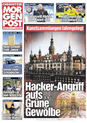 Cover of Chemnitzer Morgenpost