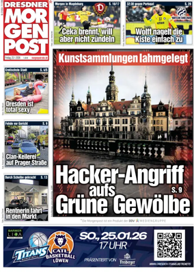 Cover of Dresdner Morgenpost