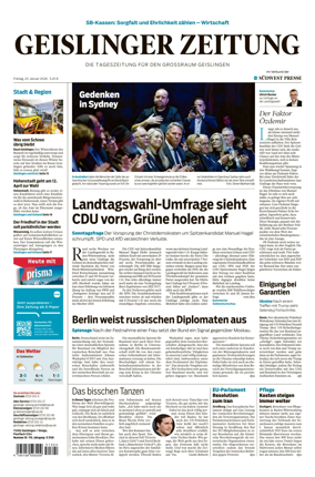 Cover of Geislinger Zeitung