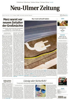 Cover of Neu-Ulmer Zeitung