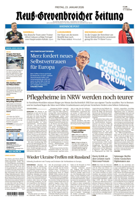 Cover of Neuss-Grevenbroicher Zeitung Neuss