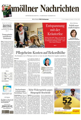 Cover of Ostthuringer Zeitung (Schmolln)