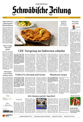 Cover of Schwabische Zeitung (Alb-Donau)