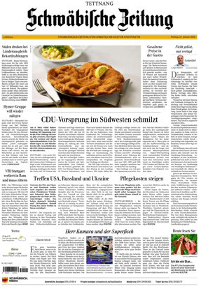 Cover of Schwabische Zeitung (Tettnang)