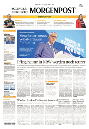 Cover of Solinger Bergische Morgenpost/Remscheid
