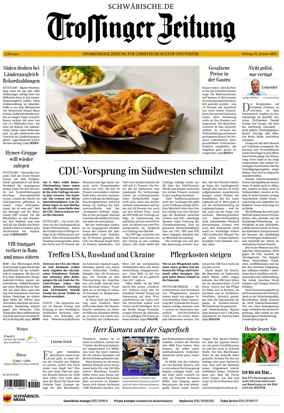 Cover of Trossinger Zeitung