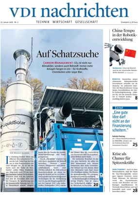 Cover of VDI Nachrichten