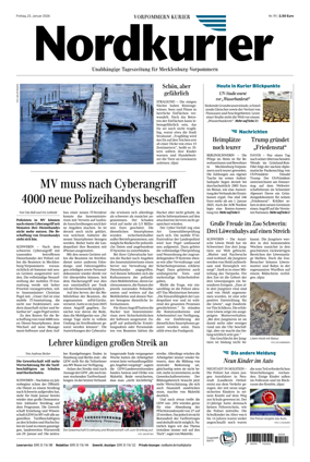 Cover of Vorpommern Kurier (Anklam)