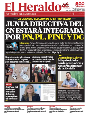 Cover of Diario El Heraldo