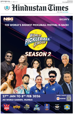 Cover of Hindustan Times ST (Mumbai)