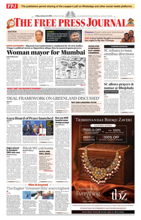 Cover of The Free Press Journal