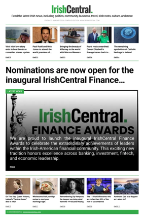 Cover of Irish Central