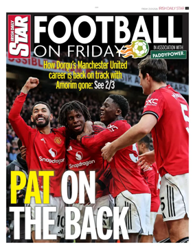 Cover of Irish Daily Star - Fanatic