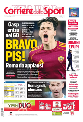 Cover of Corriere dello Sport (Roma)