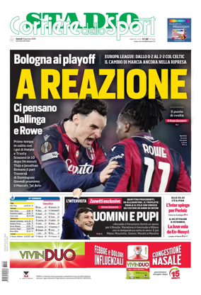 Cover of Corriere dello Sport Stadio (Bologna)