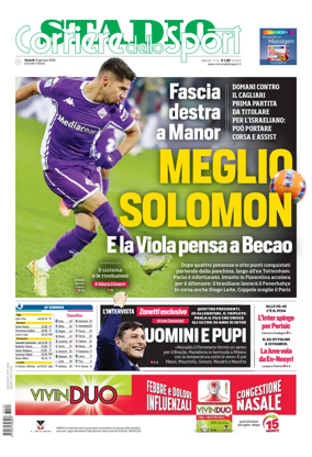 Cover of Corriere dello Sport Stadio (Firenze)