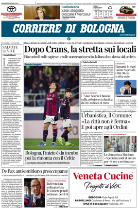 Cover of Corriere di Bologna